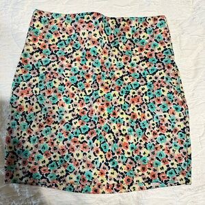 BCBGeneration Multicolor Floral Pencil Skirt